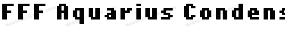 FFF Aquarius Condensed字体转换